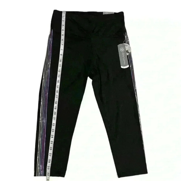 Daisy Fuentes Womens Leggings Four Way Stretch Size L Black NWT - Picture 5 of 6